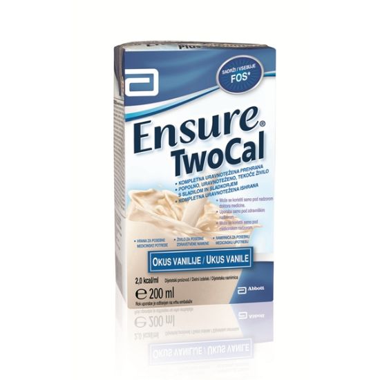 Slika Ensure TwoCal 2,0 kcal/ml vanilija, tetrapak 200 ml