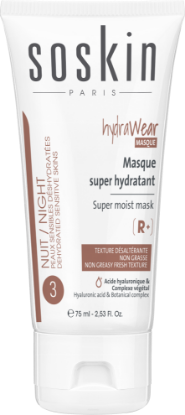 Soskin hydrawear super vlažilna maska, 75ml