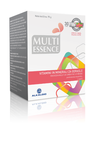  Multi essence vitamini in minerali, 30 vrečk