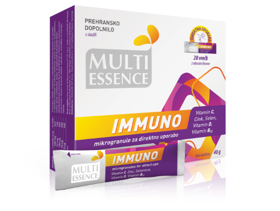 Multi Essence immuno, 20 vrečk