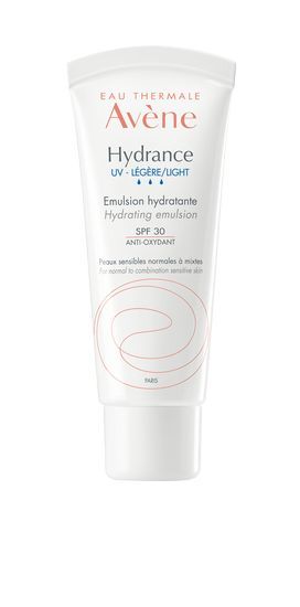 Avene Hydrance light/legere vlažilna krema z UV zaščito za mešano in občutljivo kožo