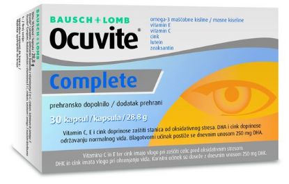 ocuvite complete 30 kps prehransko dopolnilo