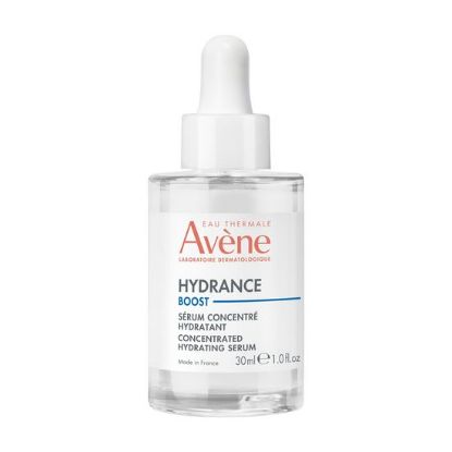 Avene HYDRANCE BOOST koncentrirani vlažilni serum, 30 ml steklenička s kapalko povečat vlaženje in koži povrnet ravnovesje