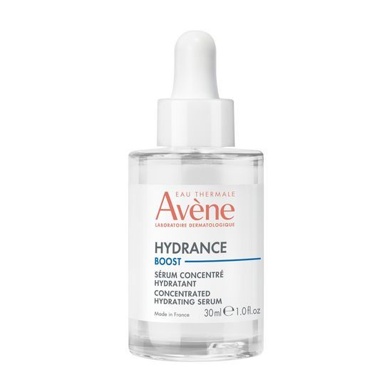 Avene HYDRANCE BOOST koncentrirani vlažilni serum, 30 ml steklenička s kapalko povečat vlaženje in koži povrnet ravnovesje