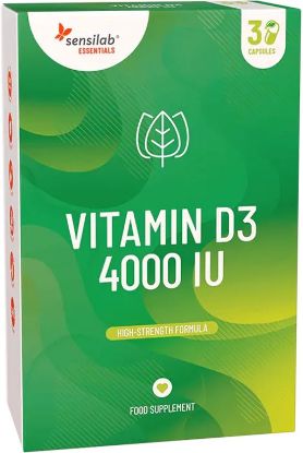 Sensilab essential vitamin d3 4000 UI 30 kapsul