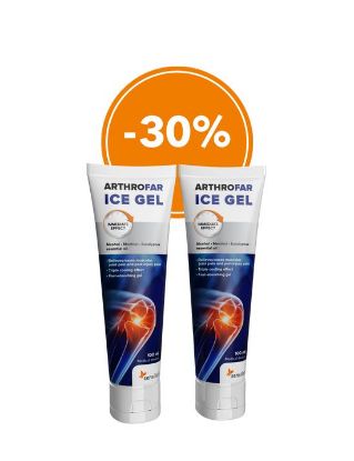 sensilab arthrofar ice gel 2x100 ml kacija -30%.