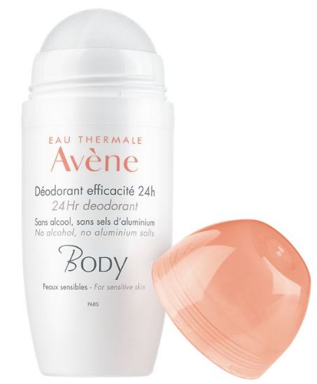 avene body 24 urni deodorant 50 ml spredaj