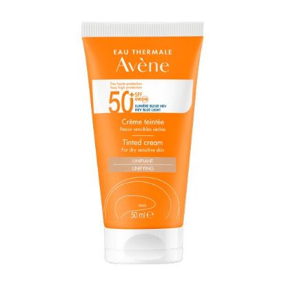 avene zascitna obarvana krema f50 50 ml spredaj