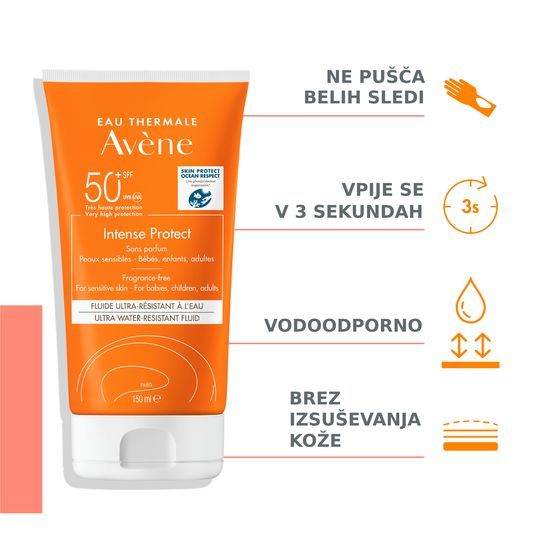 avene intense protect 150 ml spredaj.