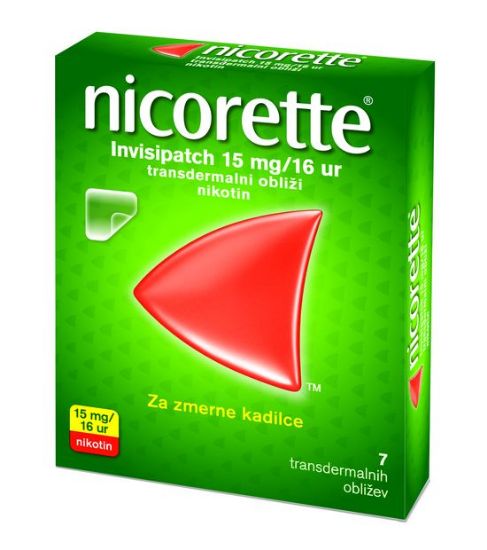 nicorette transdermalni oblizi 15 mg