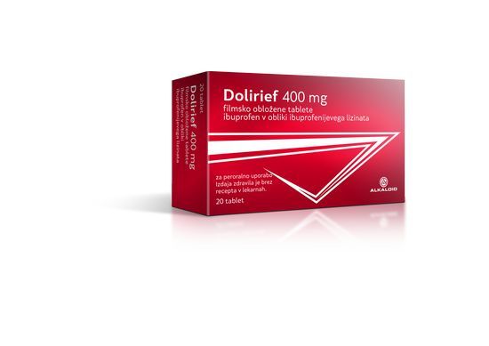 Dolirief 20x tab 400 mg