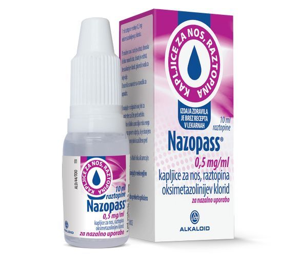 Nazopass 0,5 mg na ml 10 ml