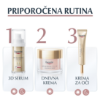 Hyaluron-Filler + Elasticity Rose dnevna krema z ZF30, priporočena rutina