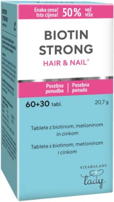 Biotin Strong 60+30 pakiranje