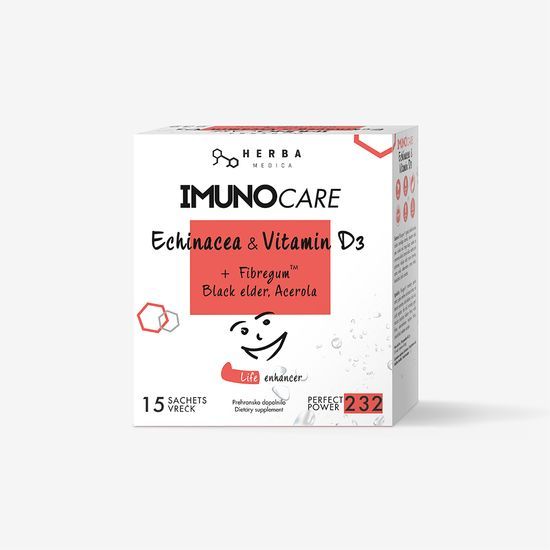 IMUNOCARE Echinacea Crni bezeg 15 vrecke