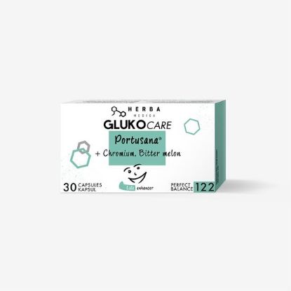 GLUKOCARE Purslana - Grenka melona Krom 30 kapsul