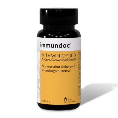 Immundoc Vitamin C 1000 steklenicka