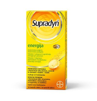 Supradyn energija Q10 30 sumecih tablet