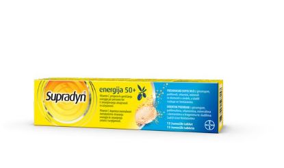 Supradyn energija 50+ 20 sumecih tablet 