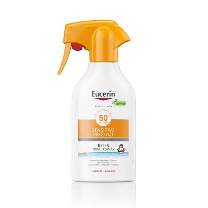 Eucerin Sun KIDS Sensitive Protect sprej za zaščito otroške kože pred soncem ZF 50+