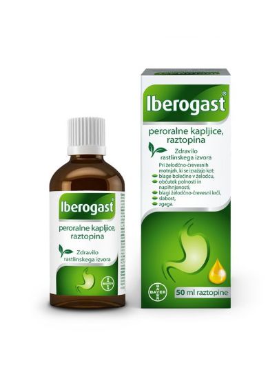 Iberogast peroralne kapljice pakiranje 50 ml