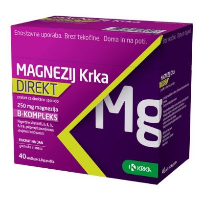 Magnezij Krka DIREKT 40 vreck