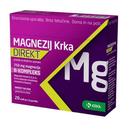 Magnezij Krka DIREKT 20 vreck