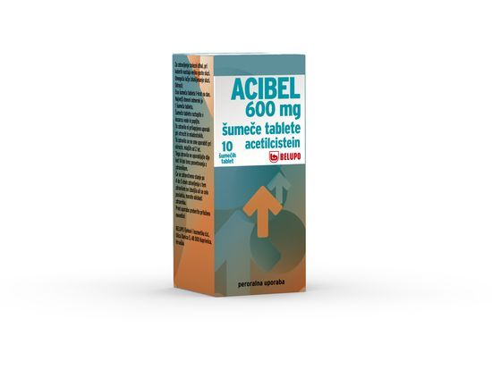 ACIBEL 600 mg 10 sum tablet