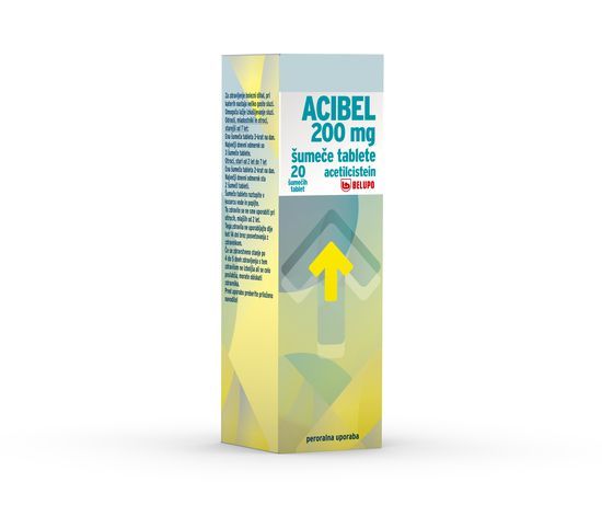 ACIBEL 200 mg 20 sumecih tablet