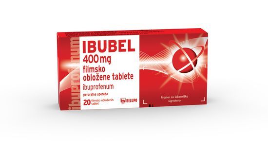 IBUBEL 400 mg 20 filmsko oblozenih tablet