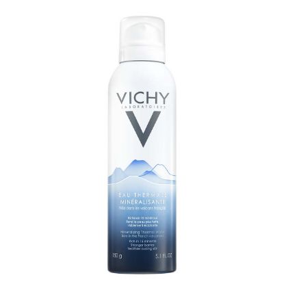 VICHY EAU THERMALE Mineralizirana termalna voda, 150 ml z aktivnimi sestavinami za dolgotrajno zdravje kože in las.