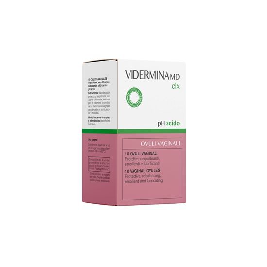 Vidermina_MD CLX ph acido vaginalne globule 10 x 3 g 