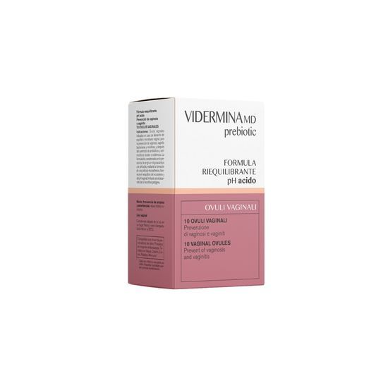 Vidermina_MD Prebiotic vaginalne globule 10 x 3 g