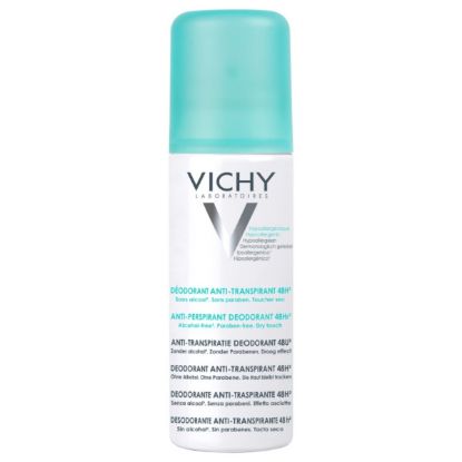 VICHY DÉODORANT Dezodorant z antiperspirantom v razpršilu pod pritiskom za uravnavanje potenja 48h, 125 ml | DÉODORANT