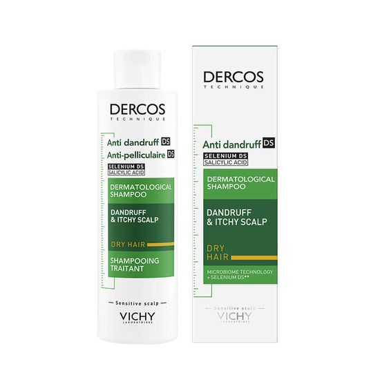 vichy dercos Ad sampon proti prhljaju za suhe lase 200 ml