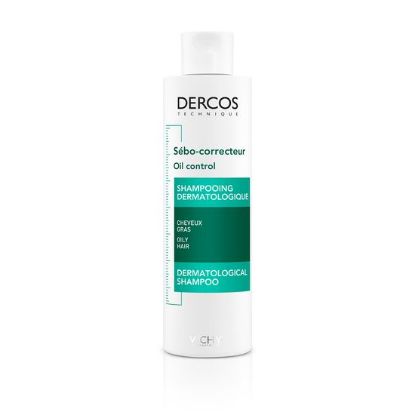 vichy dercos negovalni sampon za uravnavanje sebuma za mastne lase 200 ml