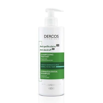 vichy dercos ad sampon proti prhljaju za normlane lase 390 ml