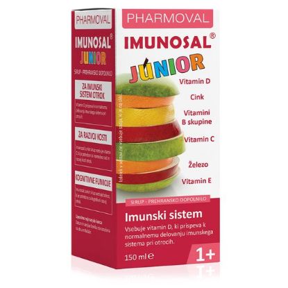 immunosal junior sirup za otroke 150 ml 