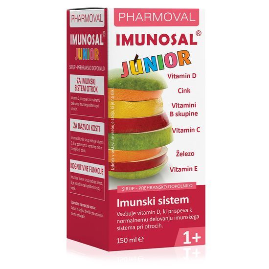 immunosal junior sirup za otroke 150 ml 