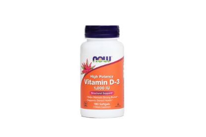 NOW Vitamin D3 1000 IE 180 kps