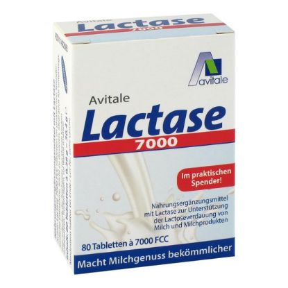 avitale laktaza 7000 FCC 80 tablete