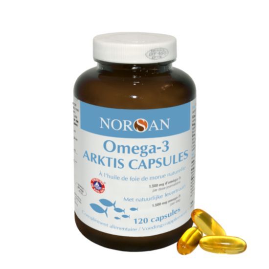 Norsan omega 3 Arktis 120 kapsul