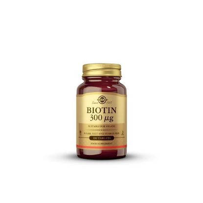 solgar biotin 300 µg 100 tbl