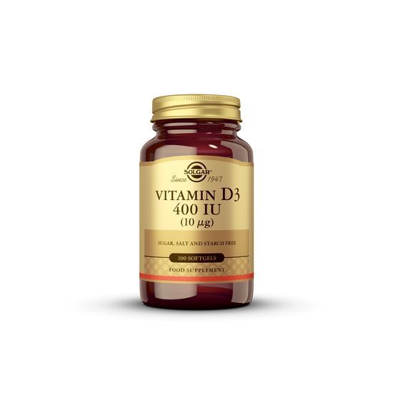 solgar vitamin D3 10 µg100 kps