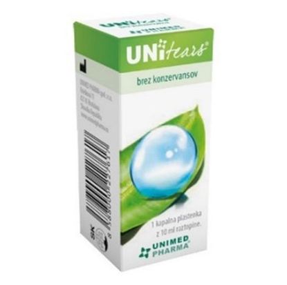 unitears umetne solze kaplj za oko 10 ml