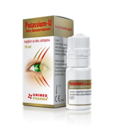 potassium-u kaplj za oko brez konzervansov 10 ml