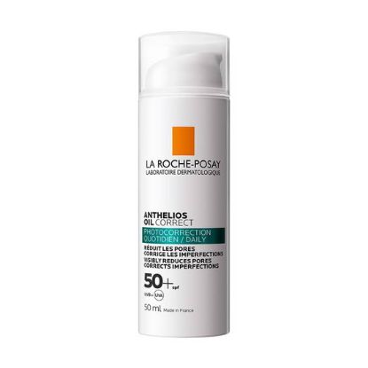 La Roche-Posay ANTHELIOS OIL CORRECT Gel krema za zaščito mastne kože pred soncem SPF50+, 50 ml slika izdelka