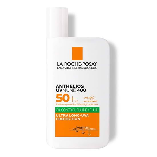 La Roche-Posay ANTHELIOS UVMUNE 400 OIL CONTROL Fluid za mastno kožo SPF50+, 50 ml slika izdelka