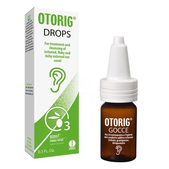 Otorig Erbagil, kapljice za uho, 10ml