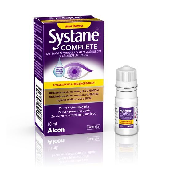 Systane complete kapljice za oči, 10ml